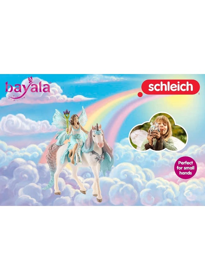 Schleich أميرة الجنيات آيلا من شلايش بايالا مع لعبة اليونيكورن اللامع - Image 4