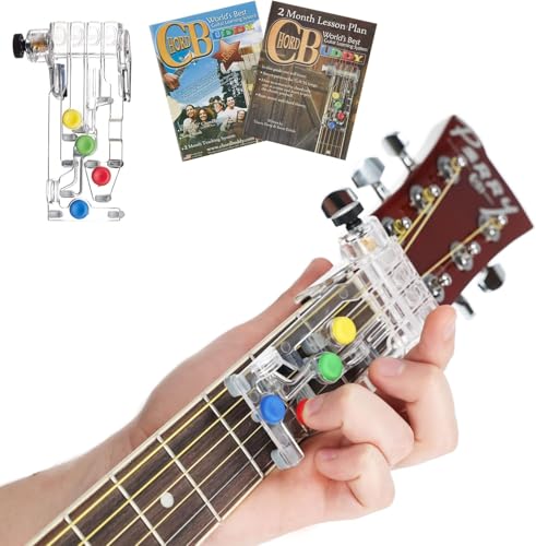 ChordBuddy Chord Buddy Guitar Learning System with True Tune Chromatic Tuner & Picks Package - Play Guitar Today with this Shark Tank ChordBuddy Product - Image 4