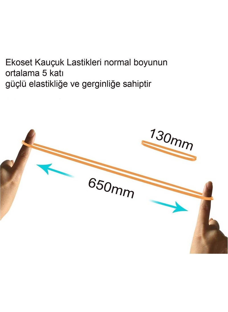 Ekoset Extra Thick Wide Rubber Packaging Case Rubber 130 x 10 mm 100 PACKS  - Image 4