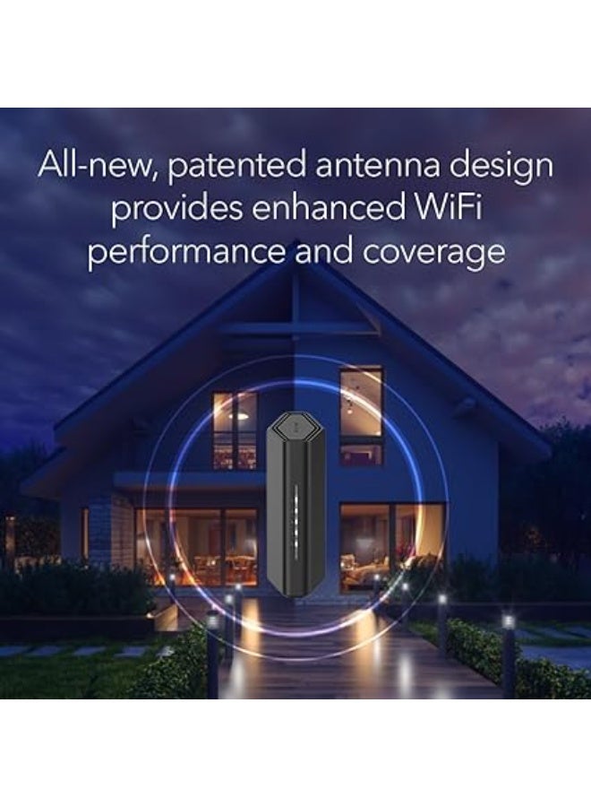 NETGEAR Nighthawk Dual-Band WiFi 7 Router (RS90) – Security Features, BE3600 Wireless Speed (up to 3.6 Gbps) - Covers up to 2,000 sq. ft., 50 Devices – 2.5 Gig Internet Port Black - Image 5