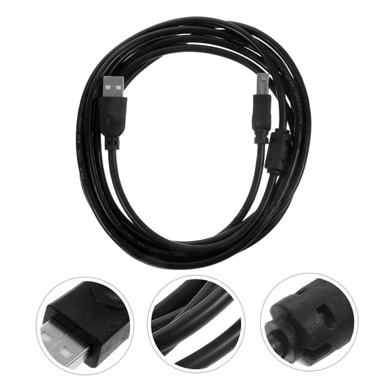 كابل USB لآلة نسخ Angoily، كابل لطابعة، لمستلزمات المكتب والكمبيوتر - Image 3