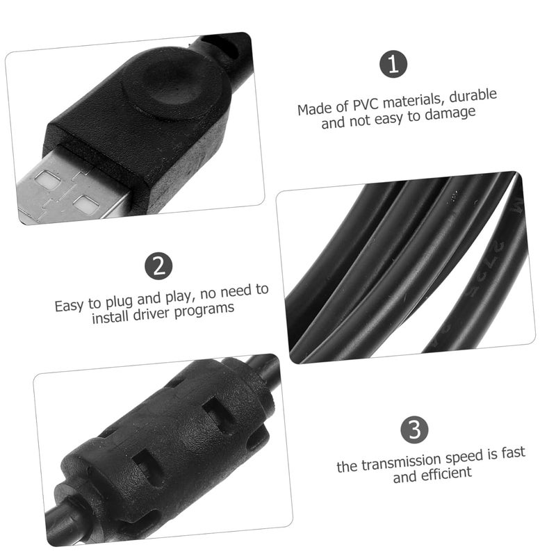 كابل USB لآلة نسخ Angoily، كابل لطابعة، لمستلزمات المكتب والكمبيوتر - Image 5