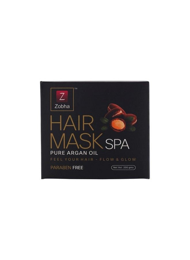 Pure Argan Hair Mask Spa Deep Conditioning & Hydration For Healthier Looking Hair 200G - pzsku/Z8AE2F6D2B7A569FDE8AEZ/45/_/1689145528/50261f2d-1b32-4ae2-9348-04a35a239f72