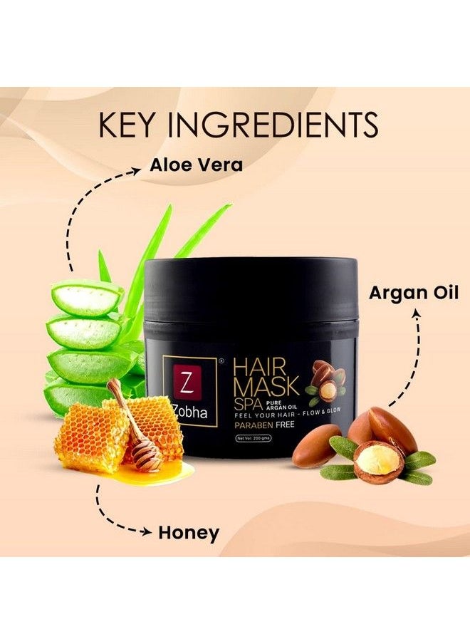 Pure Argan Hair Mask Spa Deep Conditioning & Hydration For Healthier Looking Hair 200G - pzsku/Z8AE2F6D2B7A569FDE8AEZ/45/_/1689145530/f37cefda-c50c-4abd-a482-86f5de87b9a5