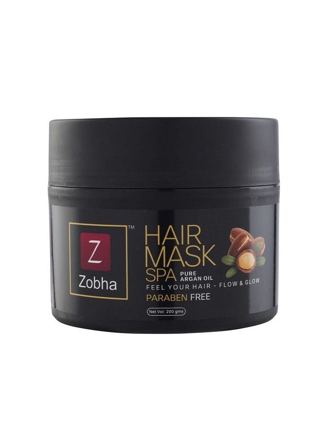 Pure Argan Hair Mask Spa Deep Conditioning & Hydration For Healthier Looking Hair 200G - pzsku/Z8AE2F6D2B7A569FDE8AEZ/45/_/1689145539/a3255ef7-497a-4e03-8dc4-0f501334c8e8