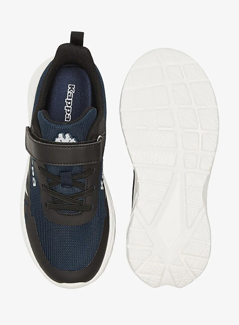 Kappa Boys' Mesh Sports Shoes with Hook and Loop Closure