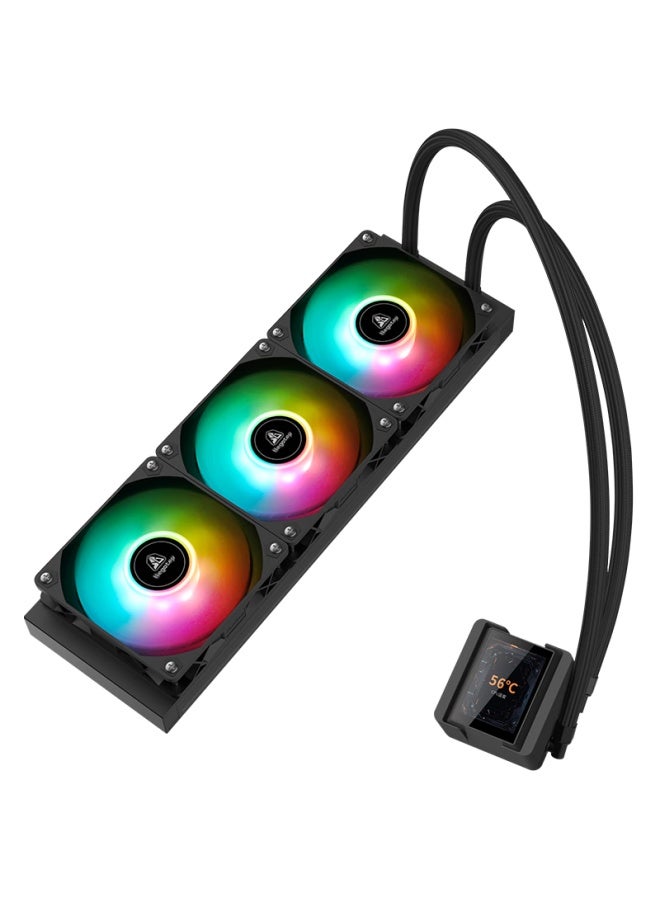 Segotep Ice Cool 360 Black Lcd Argb All-in Liquid Cooler - Image 1