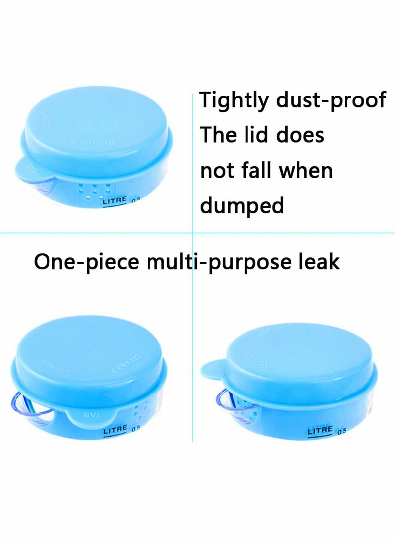 Excefore Stackable Spoons Set, 7 Pcs Stackable Spoons with 500ml Measuring Cups - Image 5