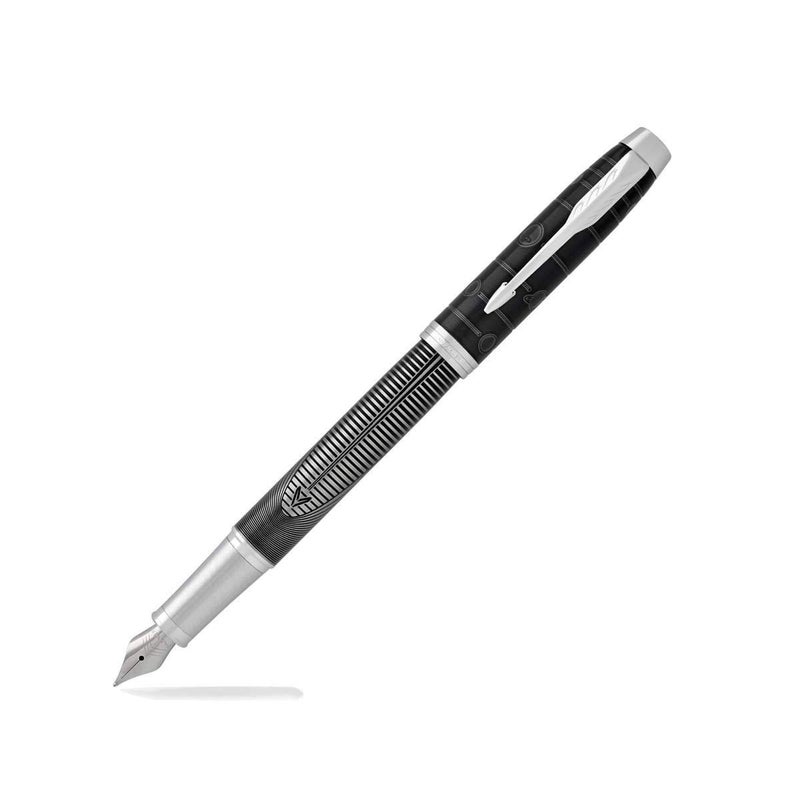 PARKER قلم حبر سائل باركر IM إصدار خاص - مطاردة معدنية - حبر أزرق - صندوق هدايا إصدار خاص - Image 1