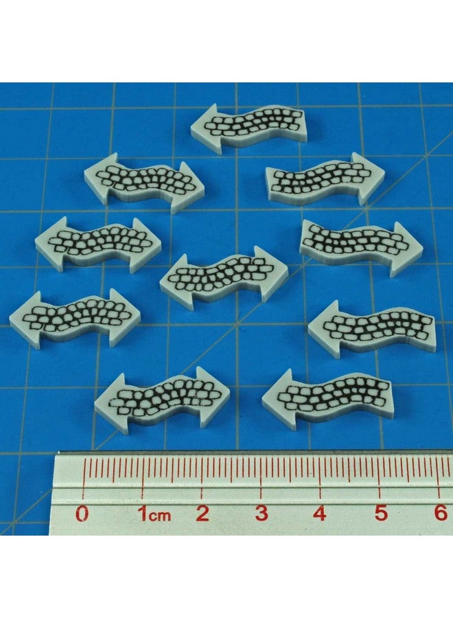 LITKO Pathway Tokens | Compatible with Arkham Horror LCG | Cthulhu Games | Eldritch Horror | Grey | Pack of 10 (Variety) - Image 2