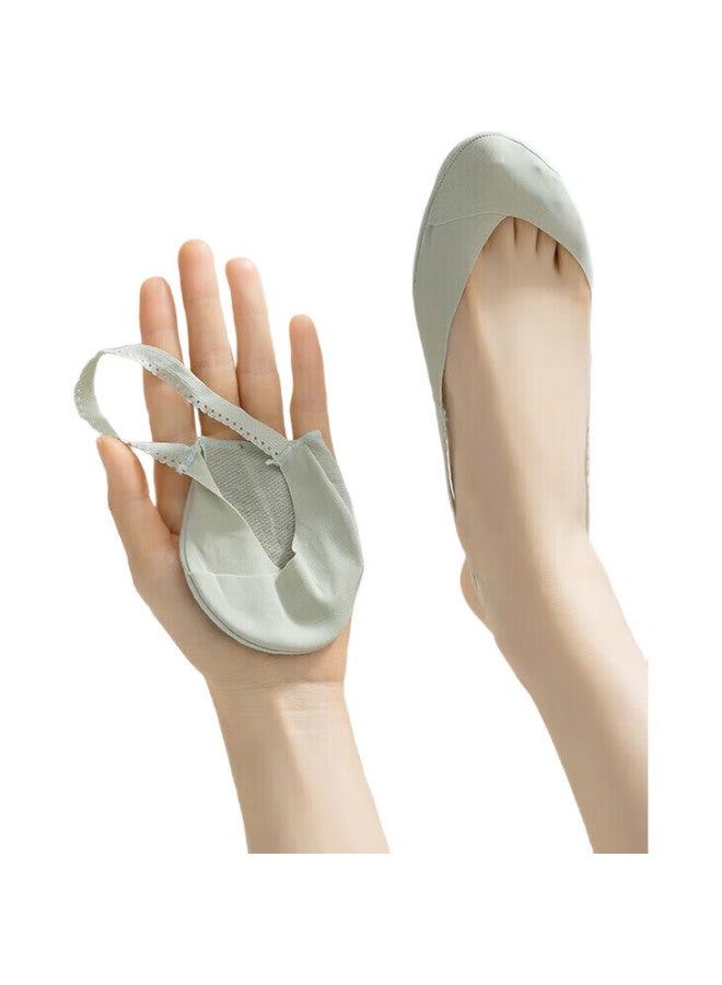MIIOW Invisible Socks For Women, Summer Thin Ice Silk Invisible Socks, Non-Slip High Heel Shoes, Half-Calf Socks, Sandal Socks - Image 2