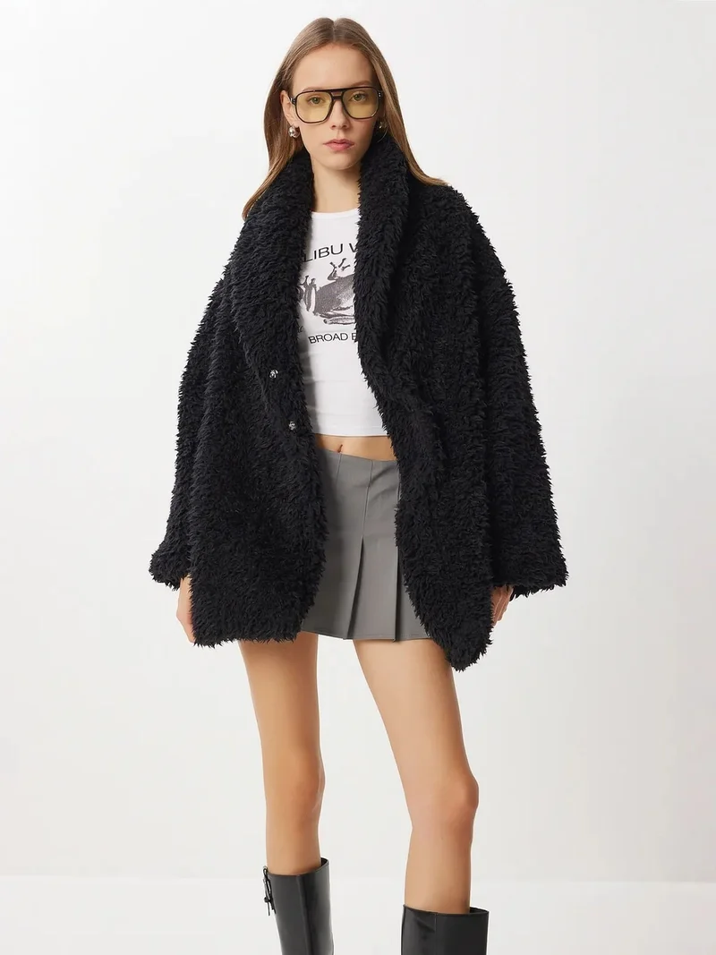 Lovely Istanbul ISTANBUL Oversized Plush Jacket