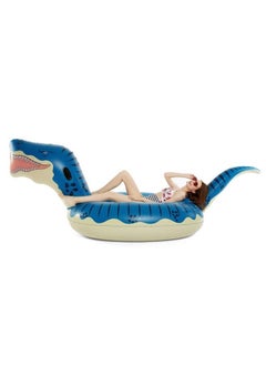Jasonwell Inflatable Dinosaur Pool Float For Boys Girls Adults 124 Giant Trex Floatie Summer Beach Swimming Pool Inflatables Ride On Party Pool Toys Raft Lounge Kids Tyrannosaurus Rex Toys  - Image 5