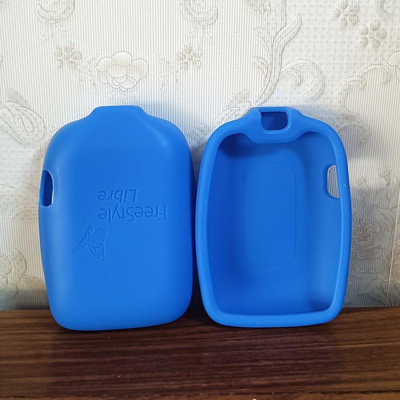 Blue Soft Cover For Freestyle Libre Sensor Case Diabetic Glucose Monitor Protection - Image 5