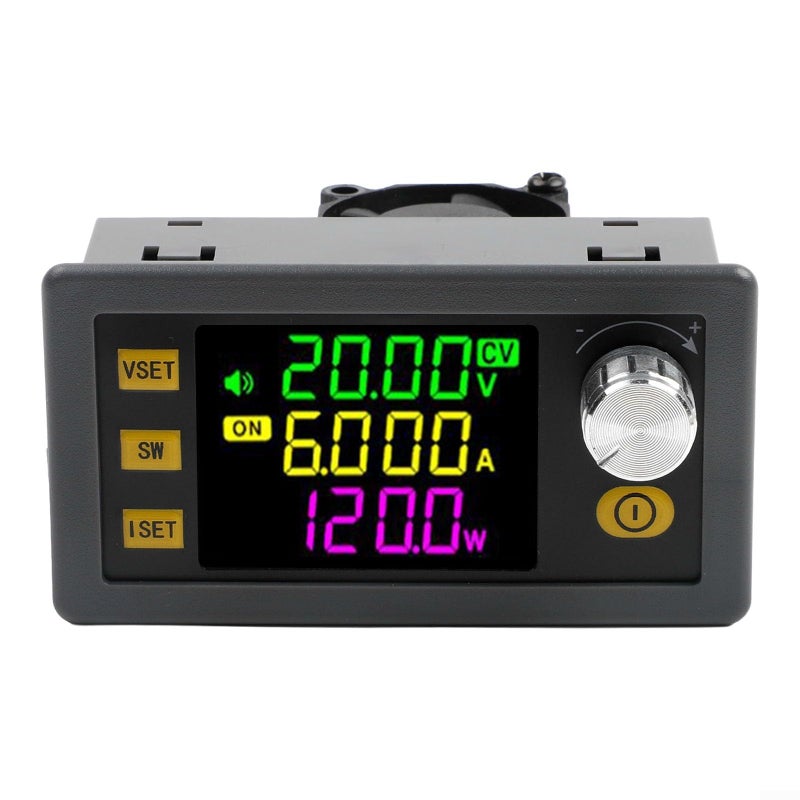 120W محول CNC DC DC قابل للتعديل خطوة لأعلى ولأسفل 0-36V 0-6A شاشة LCD شحن بالطاقة الشمسية MPPT - Image 3