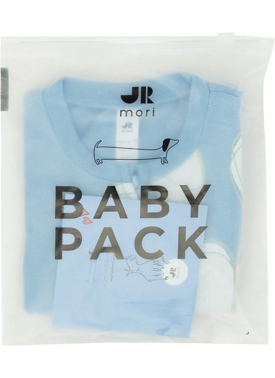 Jrmori - Cloud Printed Halter Zipper Short Jumpsuit - Image 1
