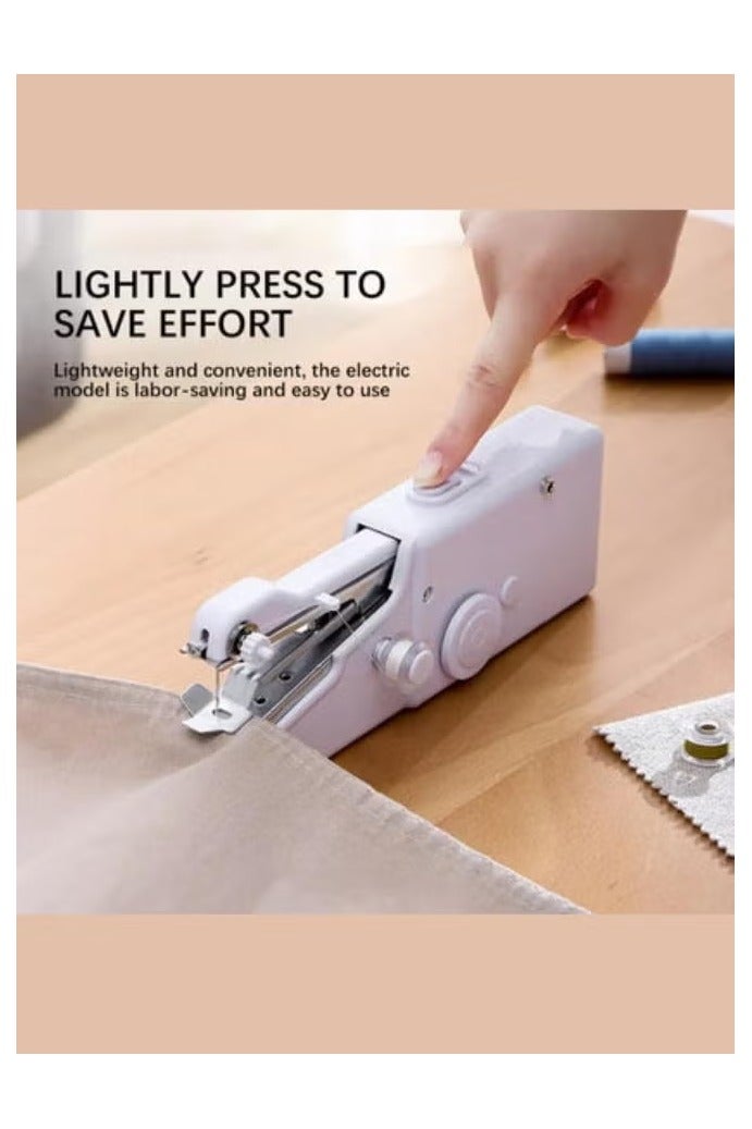 NYVIO Mini Hand Sewing Machine Portable Handheld Stitching Tool for Home & Travel | Handy Electric Stapler Style Sewing Machine for Quick Repairs - Image 4