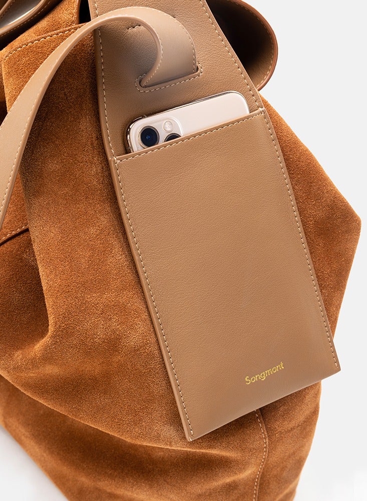 سونغمونت شنطة توت كبيرة بسيطة للمسافرين مع آذان معلقة - Image 4