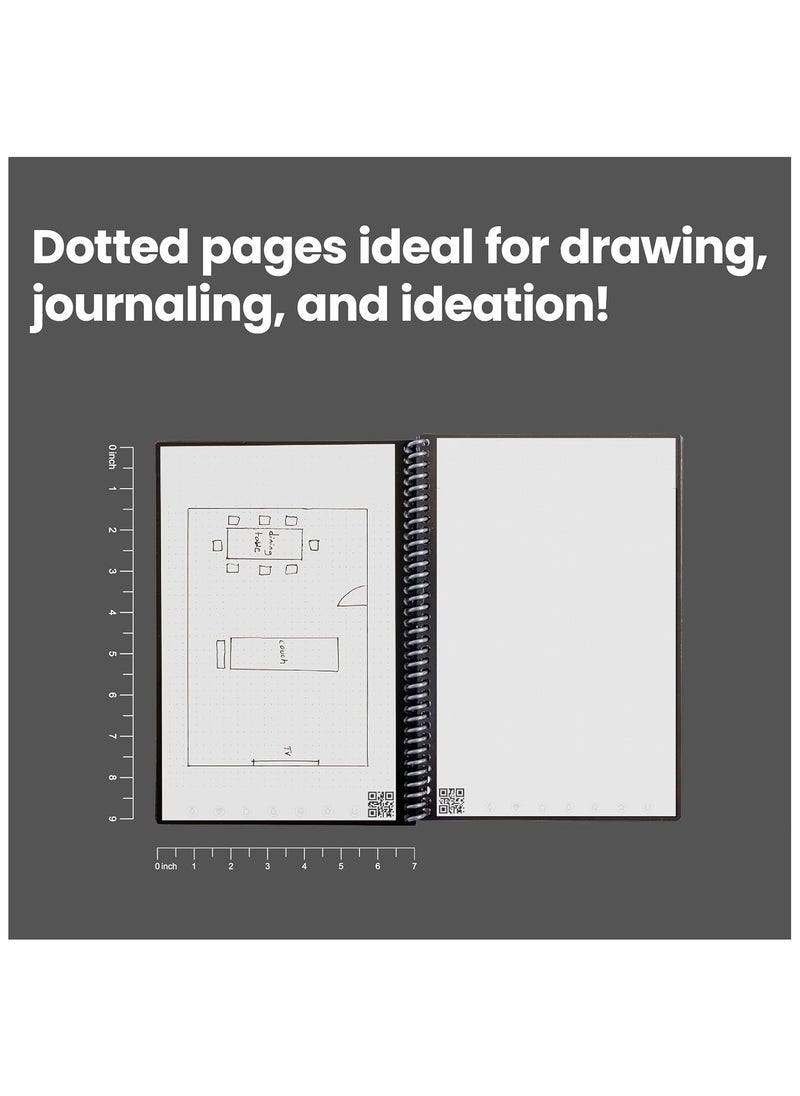 Rocketbook - Core Reusable Smart Notebook | Innovative, Eco-Friendly, Digitally Connected Notebook - Image 1