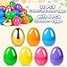 V-Opitos VOpitos 315 Big Fillable Plastic Eggs 36 PCS Bulk Empty Easter Eggs in 6 Colors for Egg Hunt Surprise Eggs Basket Stuffers Fillers Easter Party Favor for Kids - Image 4