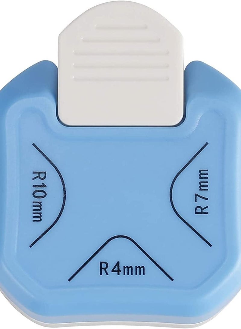 SYOSI 3 In 1 Angle Punch Paper Corner Elbow 4 Mm 7 10 3-Way Cutter Suitable For Art Lamination Diy Projects Photo Cutting Card Making - Image 1