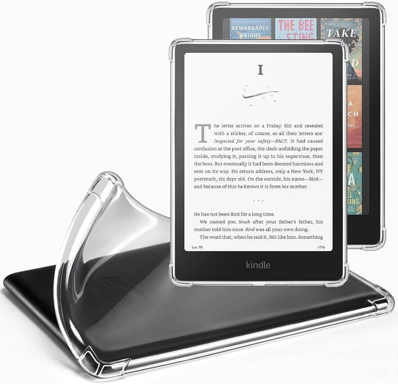 Vurtboly Upgraded general material Clear Case for All-New Kindle Paperwhite 12th Gen 2024 7" & Kindle Colorsoft 7" 2025, Ultra-Clear Transparent Soft Cover Sleek Lightweight Scratch-Proof TPU Cover (Clear) Global versatile design - Image 1