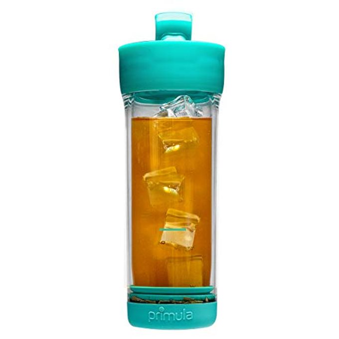 Primula Press & Go Iced Tea Brew Tumbler 16 oz, Teal