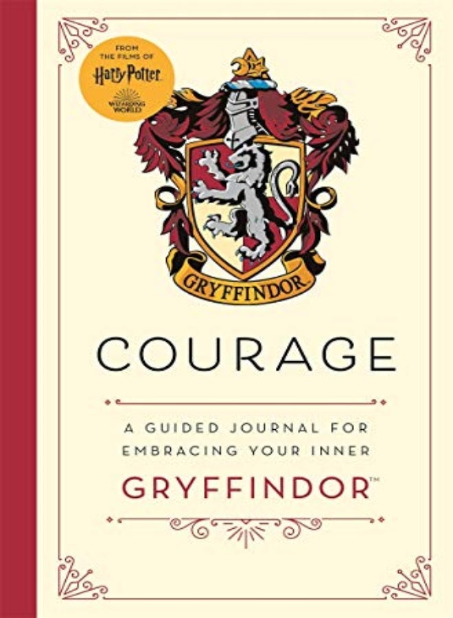 Harry Potter Gryffindor Guided Journal : Courage: The perfect gift for Harry Potter fans 