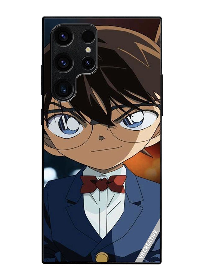 Protective Case Cover For Samsung Galaxy S25 Ultra Detective Conan Character Design Multicolour