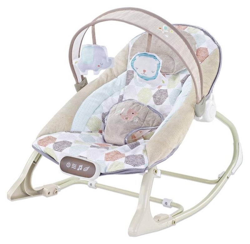 Factory Price - Miller Infant Baby Bouncer & Rocker with Music & Vibration – Soft Comfort Seat for Newborns - Image 1