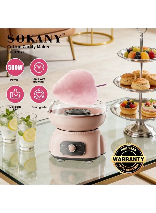 ماكينة صنع حلوى المارشميلو، ماكينة صنع حلوى القطن الجديدة، سهلة الاستخدام - Image 1