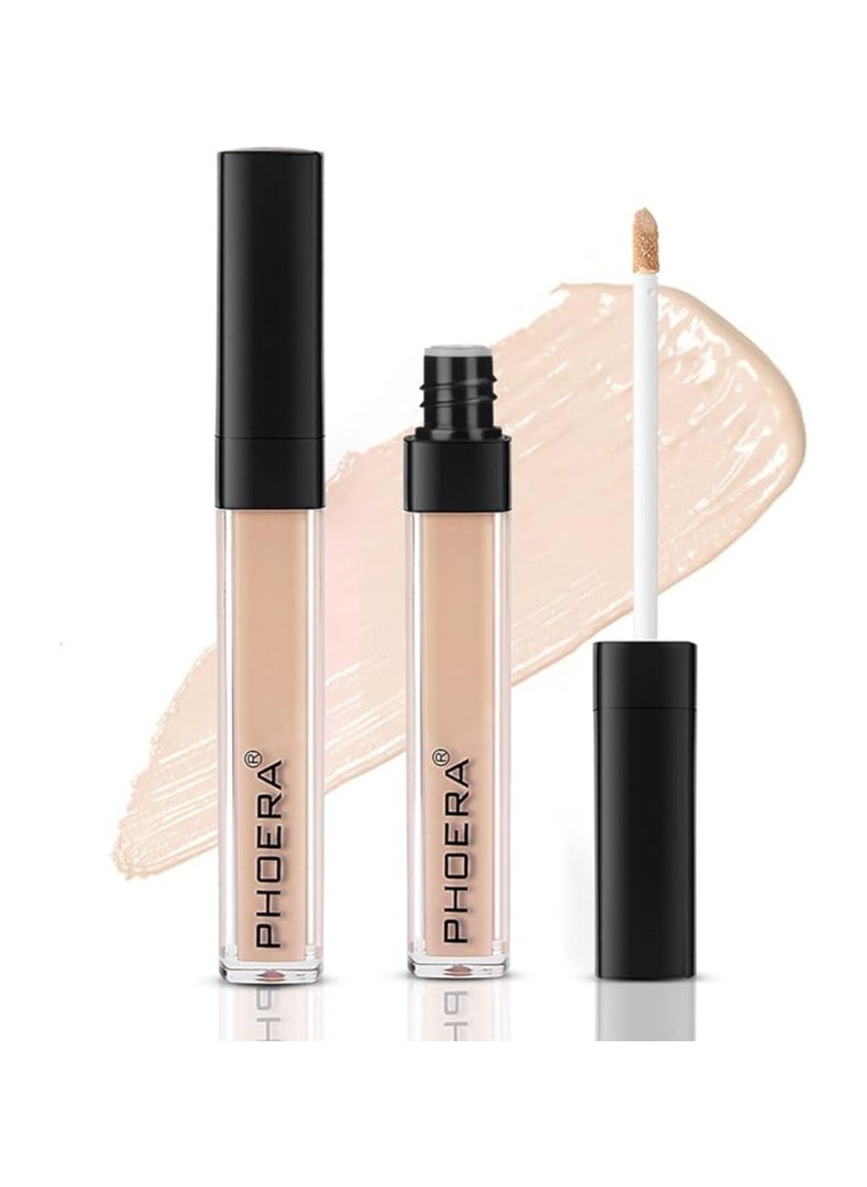 Phoera - Full Coverage Liquid Concealer 6.8ml  2 Pack - Image 1