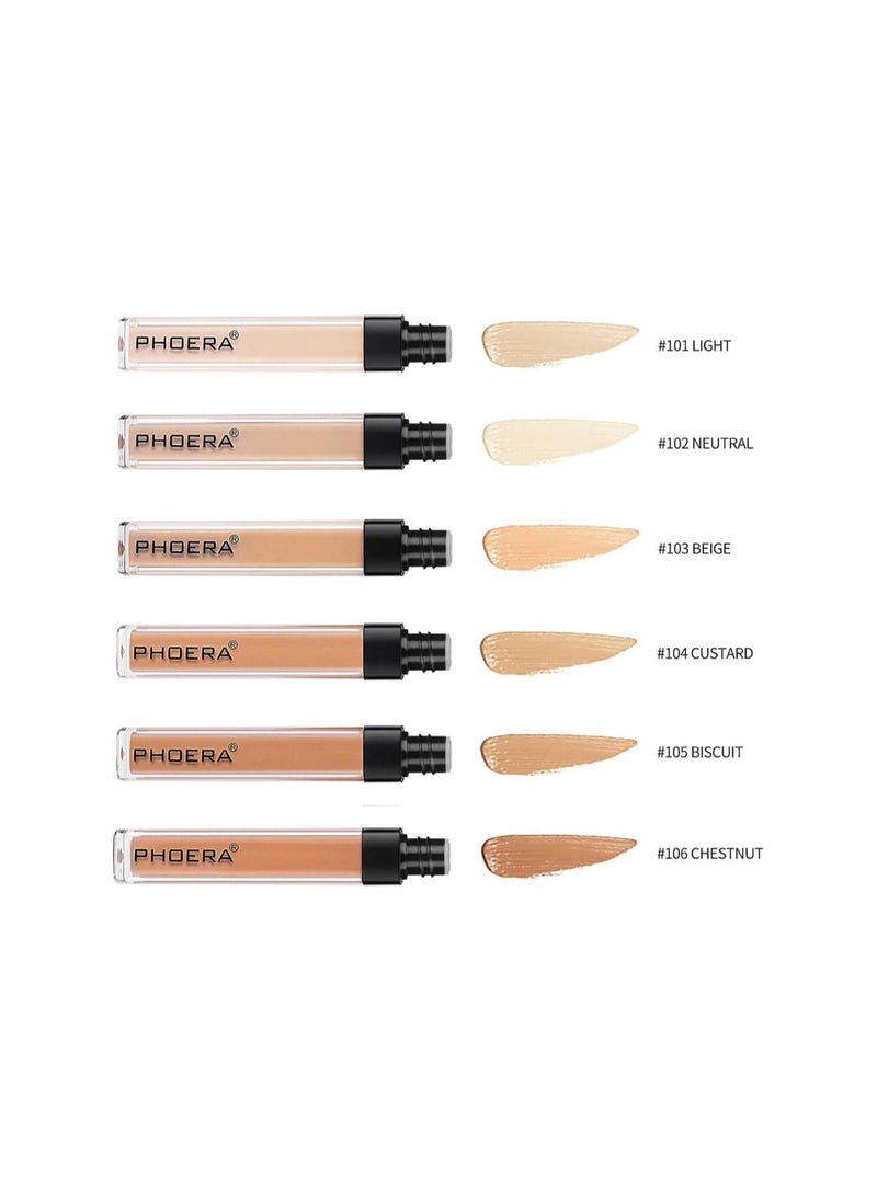Phoera - Full Coverage Liquid Concealer 6.8ml  2 Pack - Image 1