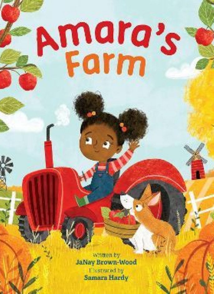 Amara's Farm Brown-Wood Janay and Hardy Samara