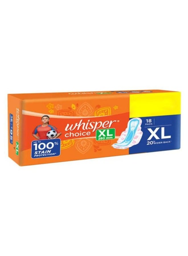 Sanitary Pads, XL - 18pads, India
