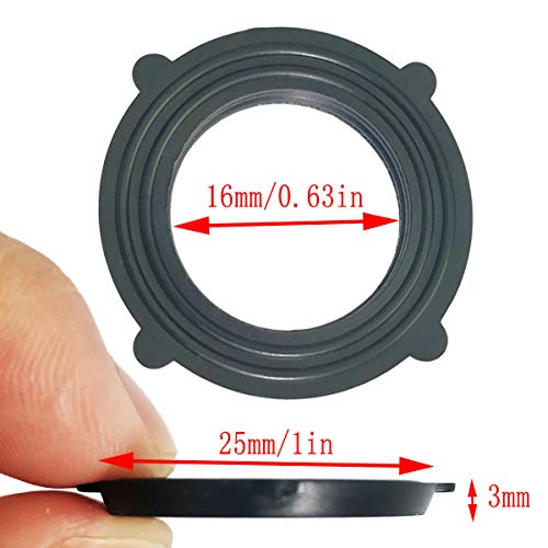 TTSAM Garden Hose Seal Waters Hose Washers Hose Ring, Rubber Hose Gaskets Firmly Set Inside Fittings for Garden Hose and Water Faucet (Pack of 20) - Image 3