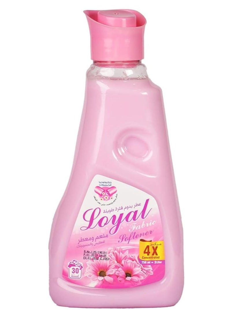 Loyal Fabric Softener with Fragrance, 750 ml - Pink - Image 1