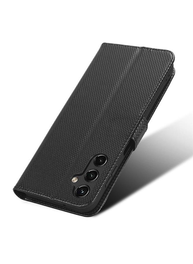 X-level Samsung Galaxy A15 4G/5G Phone Case Cover with Full Body Camera Len Protector PU Leather Wallet Card Holder Shockproof Protective Back Cover with Release Hand Phone Holder Daily Video Kickstand - Image 5