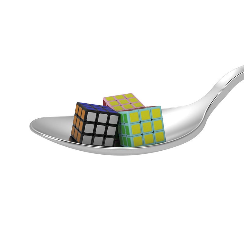 1Cm Mini Three-Level Rubik'S Cube 1Cm Micro Small Size Can Rotate And Restore Ultra-Small Exercise Learning Kidsren'S Toy - Image 4
