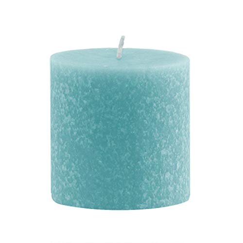 Root Candles Unscented Candles Premium Beeswax Blend Pillar Candle, 3 x 3-Inch, Sky - Image 2