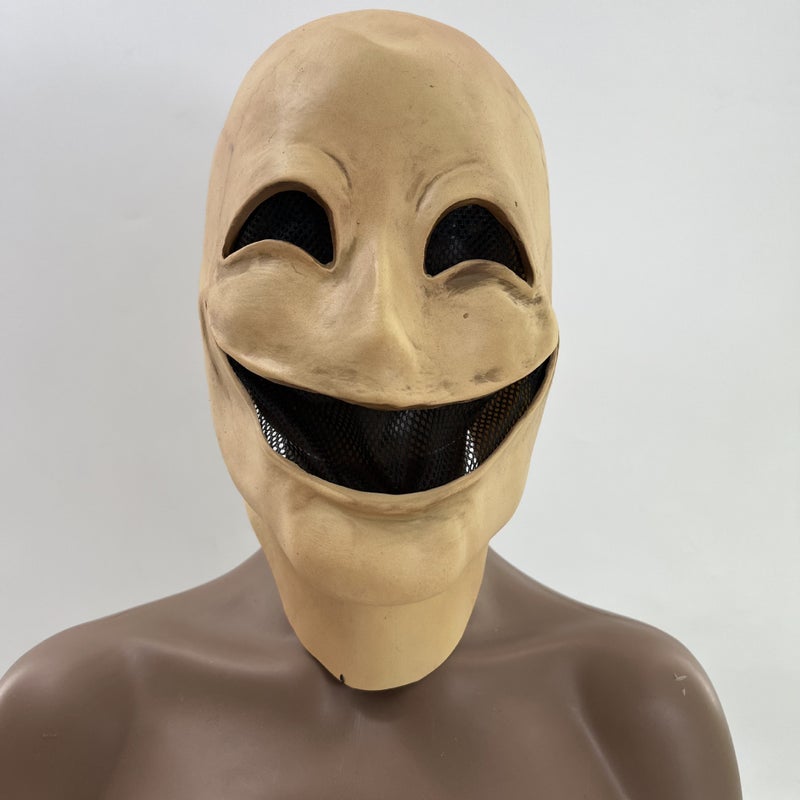 Latex Smiley Face Mask, One Size Handmade Halloween Cosplay Party Prop - Image 2