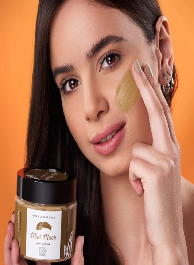 بوبانا قناع طيني نقي وطبيعي 400 غرام - Image 2