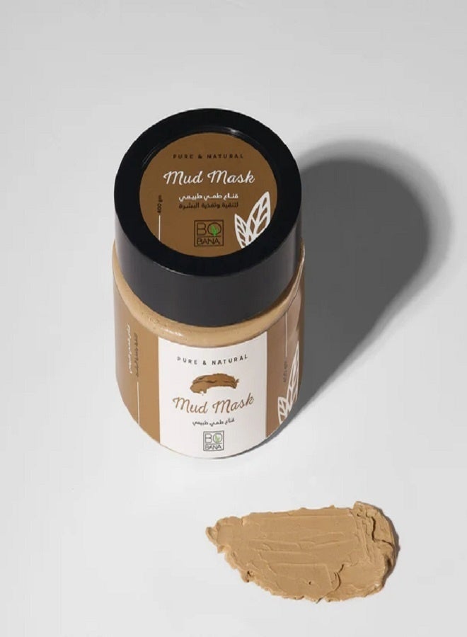 بوبانا قناع طيني نقي وطبيعي 400 غرام - Image 3