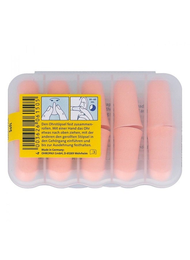 Ohropax Soft Foam Ear Plugs (10 Ear Plugs) - Image 2