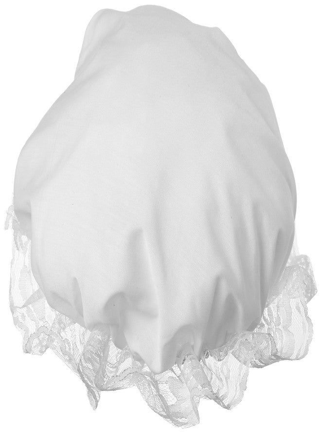 Jacobson Hat Company Colonial Mob/Mop Hat-Halloween Costume Accessory-White, one size - Image 1