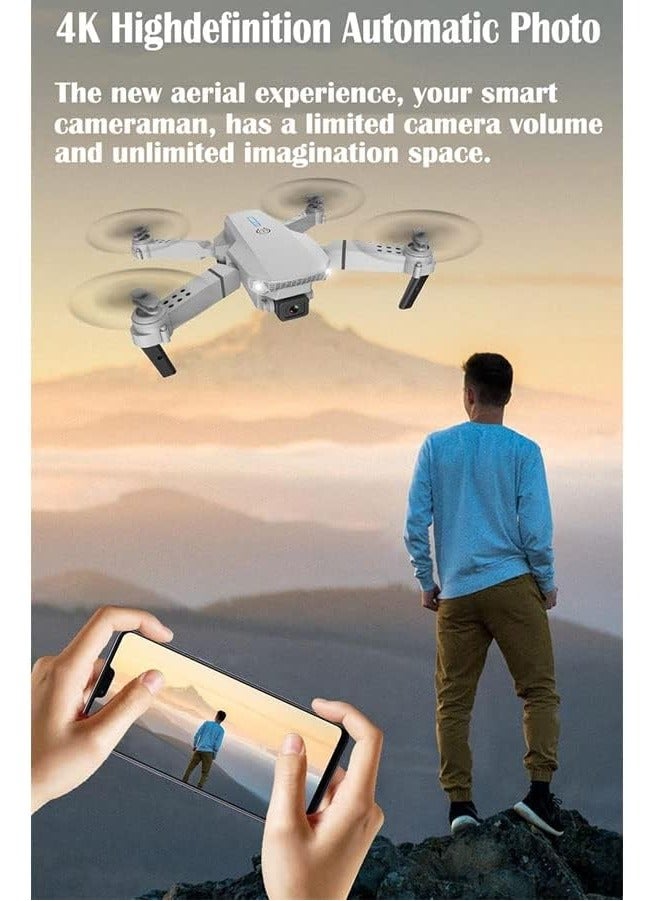 ELTRAZONE E88E525 Mini Drone 4K HD Dual Camera WiFi FPV Remote Control Quadcopter Foldable Drone, Black – High Definition Aerial Photography, Easy to Fly, Perfect for Beginners & Enthusiasts  - Image 3