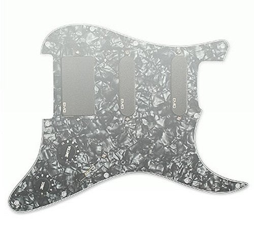 EMG SL20 Steve Lukather Prewired Guitar Pickguard Set, Black - Image 4