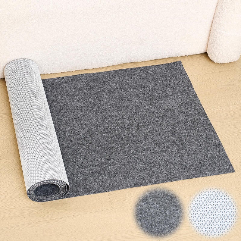 Drydiet Gray Boat Carpet, Marine Carpet Marine Grade Mat for Boats with Waterproof for Outdoor Deck Patio Porch Garage Kitchens Bathroom Outdoor Area Rug Runner Non-Slide Porch Rug (2 x 6 ft) - Image 1