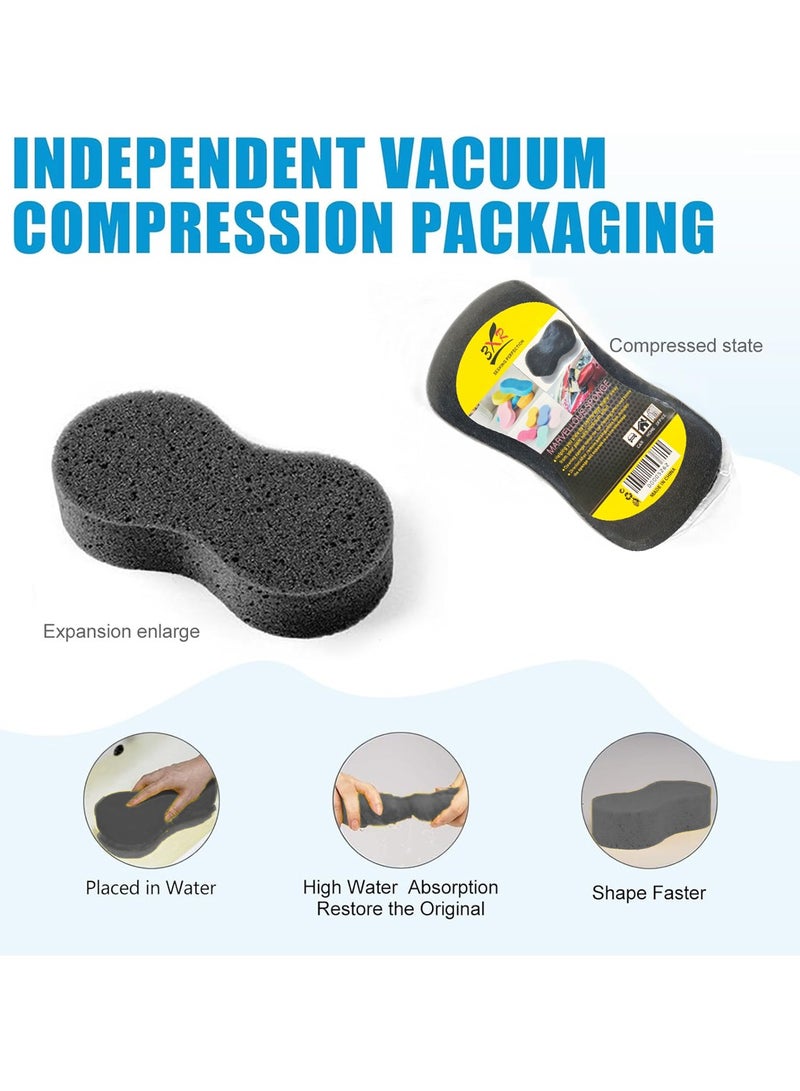 3 اكس ار 3XR تسعى إلى الكمال اسفنجة رائعة الحل الأمثل للتنظيف الفعال قطعة واحدة رمادية - Image 4