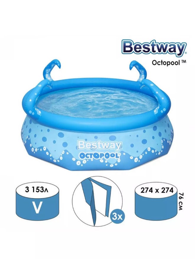Bestway OctoPool Easy Set Pool – 274 x 51 cm – Blue - Image 2